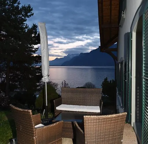 Corseaux Beach Rooms-Riviera Beach Apartments 4* Vevey